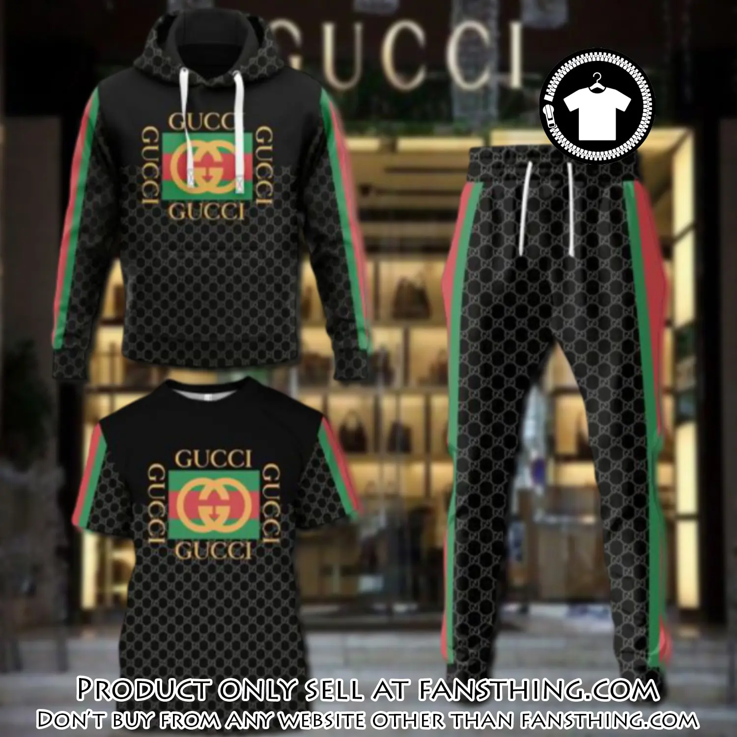 Gucci luxury brand combo tshirt hoodie long pants set trending 24 outfit sport lcs1030 fst5530562